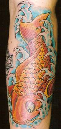 koi tattoo