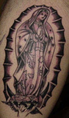 our lady tattoo