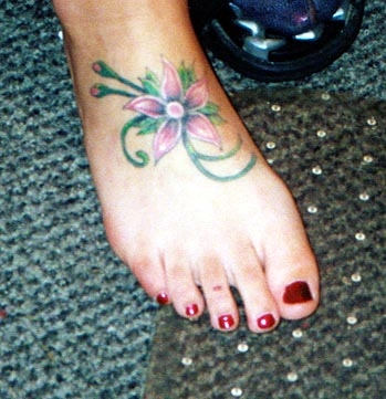 brimstone flower tattoo