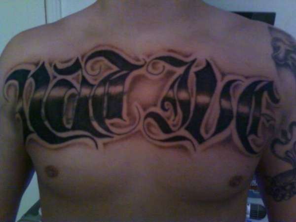 native text tattoo tattoo