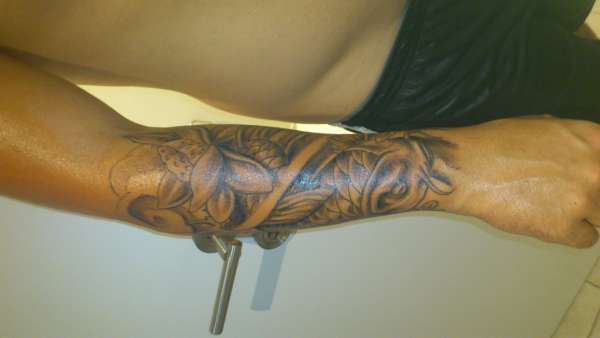 start of my jap sleeve tattoo