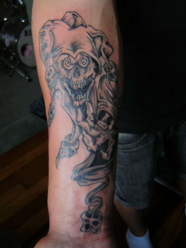 the joker cover up tattoo