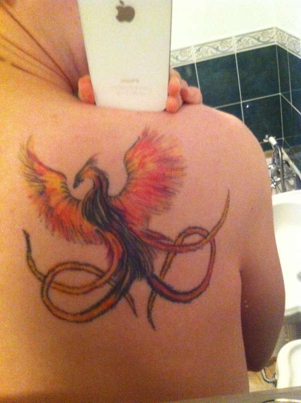 Back - Phoenix tattoo