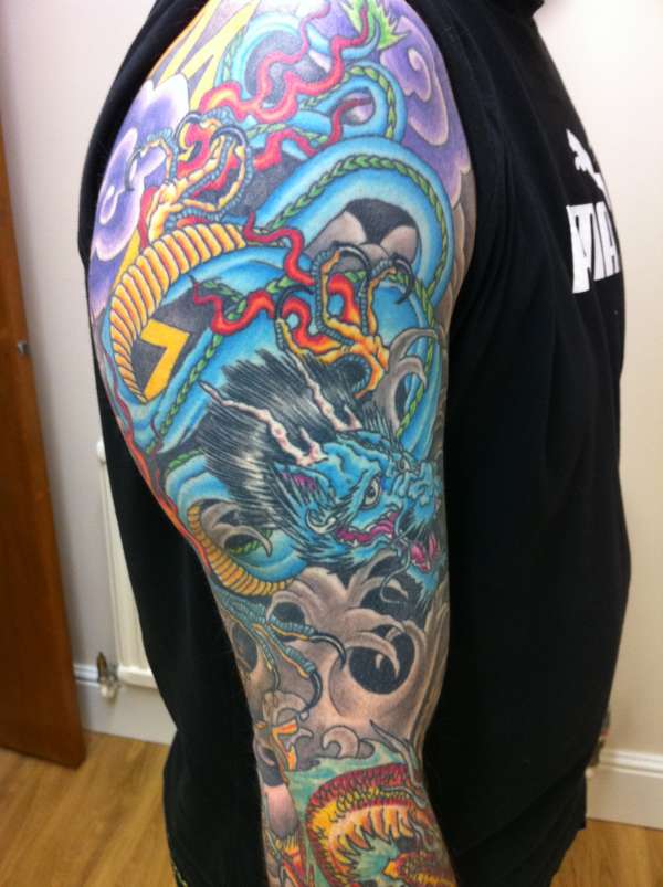 Blue Dragon tattoo