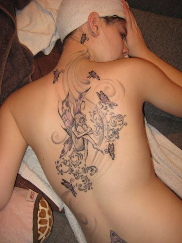 Butterfly Girl tattoo