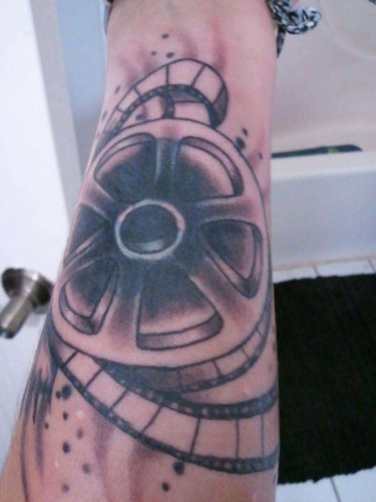 Film Reel tattoo