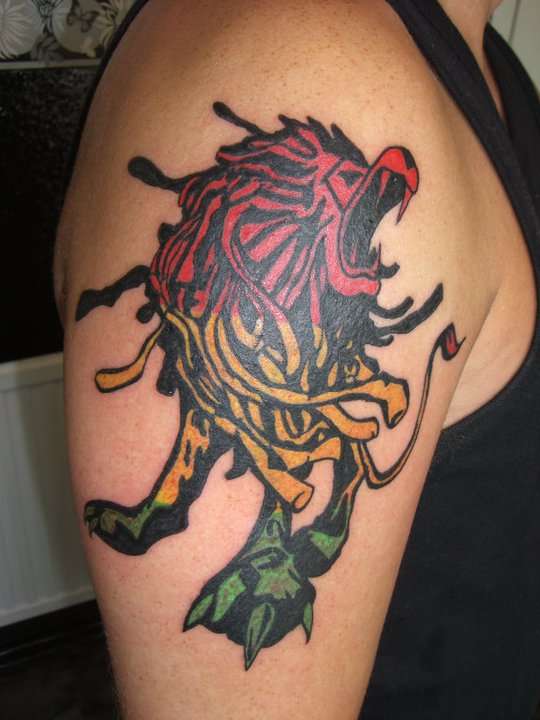 Lion tattoo tattoo