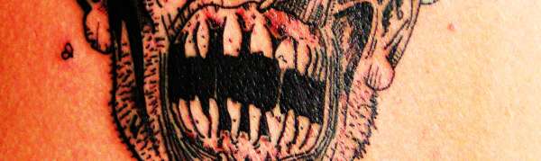 Tony more zombie tattoo