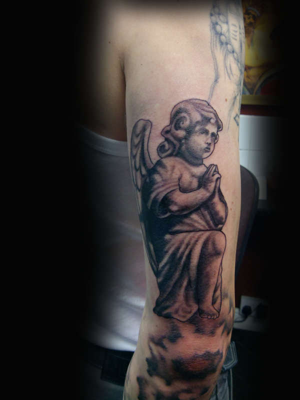 cherub angel tattoo