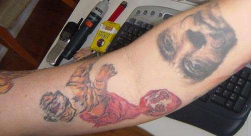 Dali etc. tattoo