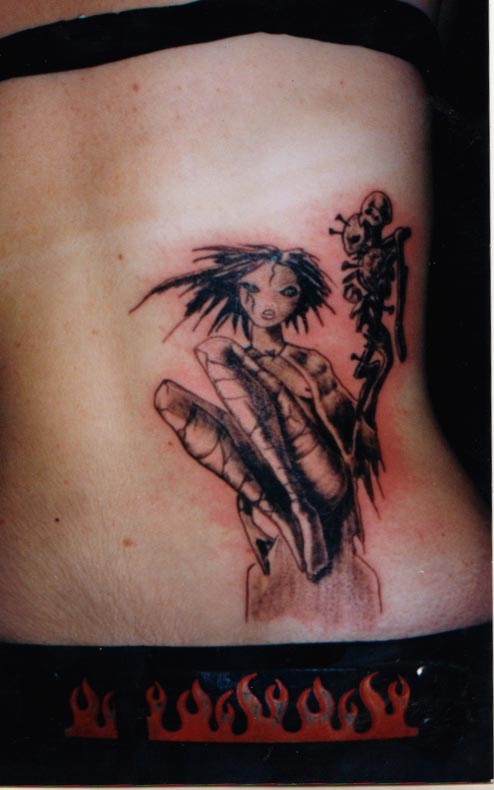 brimstone graveyard girl tattoo