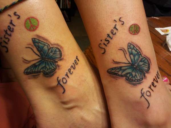 my girls matching tattoos tattoo