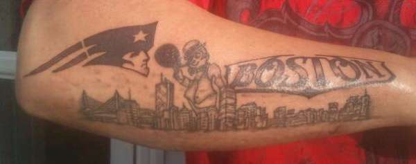 patriots. boston tattoo tattoo
