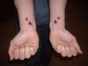 poker tattoo