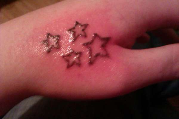 stars tattoo