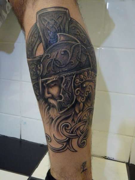 viking / celtic design tattoo