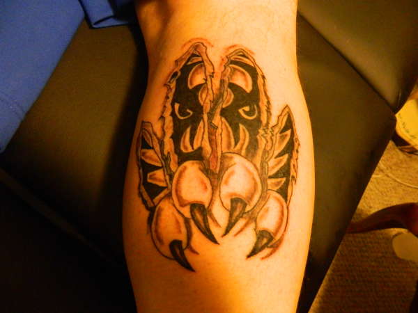 Bengal Tiger Tear tattoo