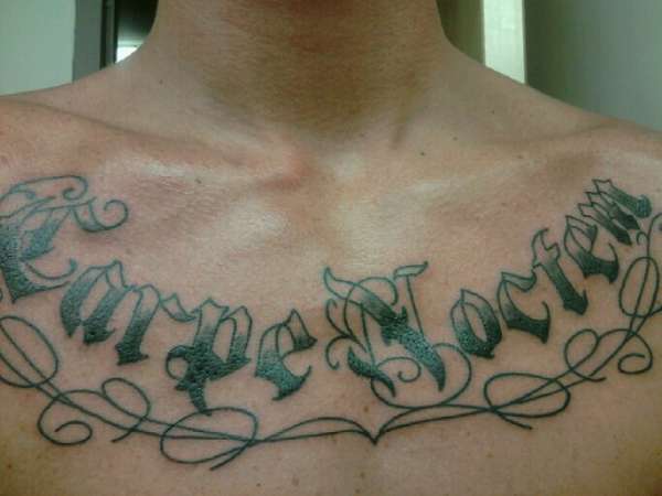Carpe Noctem - Sieze the Night tattoo