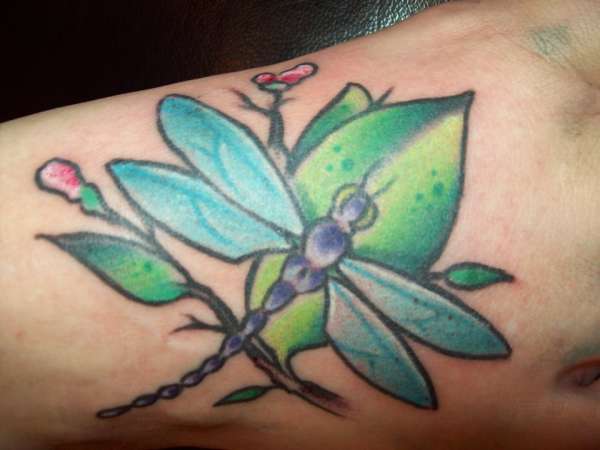 Dragonfly tattoo