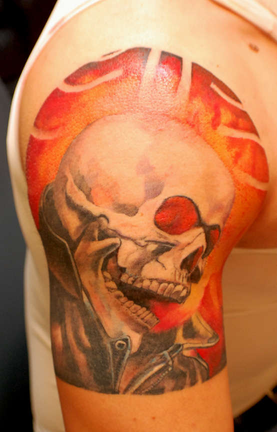 Ghostrider tattoo