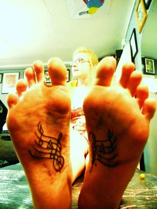 Underfoot tattoo ...My first tattoos :) tattoo