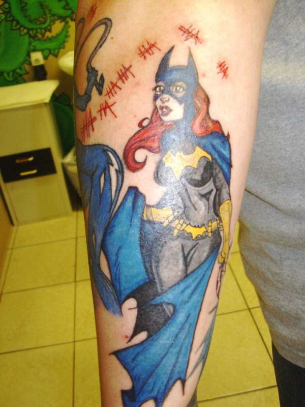 batgirl tattoo