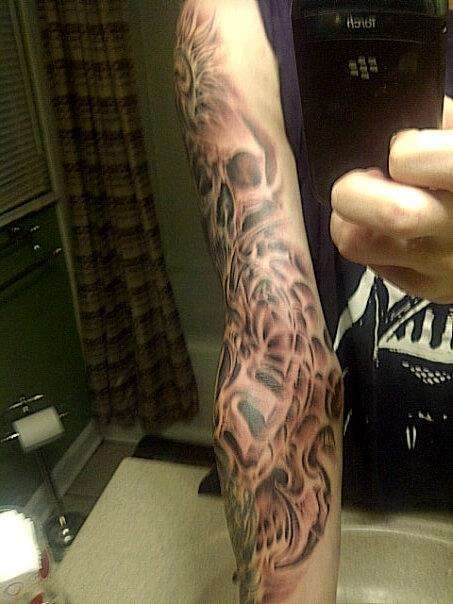 bio-organic (ish) tattoo