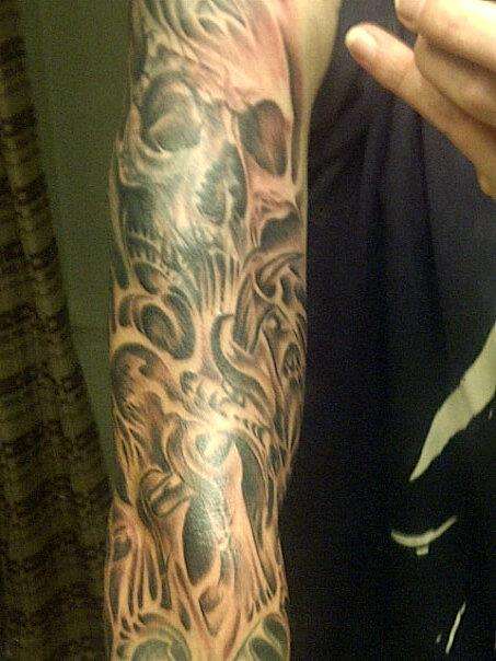 bio-organic (ish) tattoo