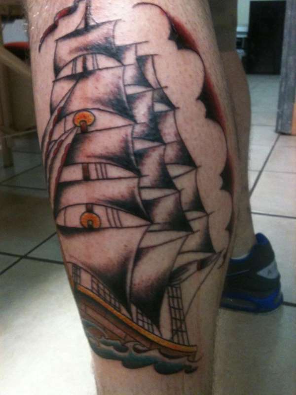boat tattoo