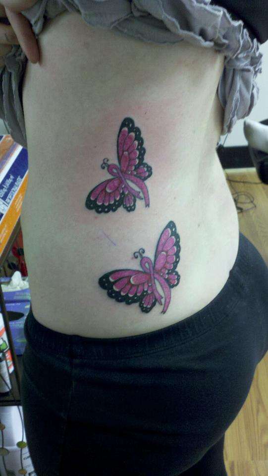 butterflies tattoo