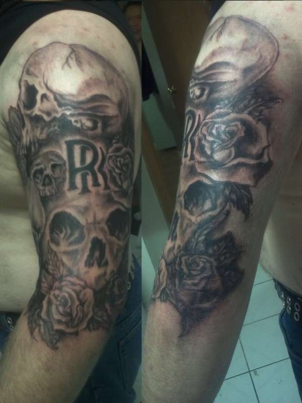 half sleave tattoo