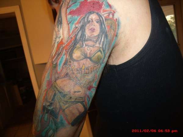 hot pinups tattoo