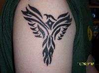 my hubby's first tattoo