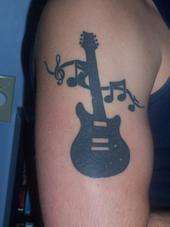 My Guitar tattoo