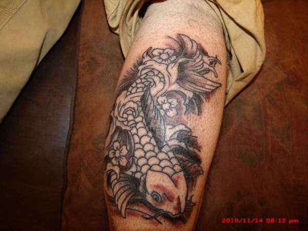 koi tattoo