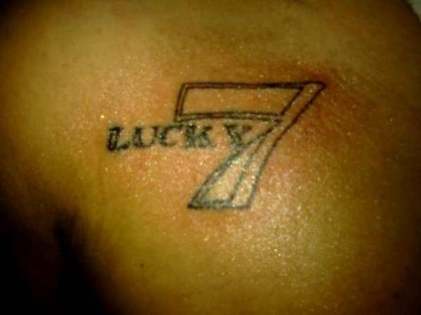 lucky 7 tattoo tattoo