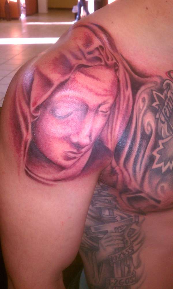 mary tattoo