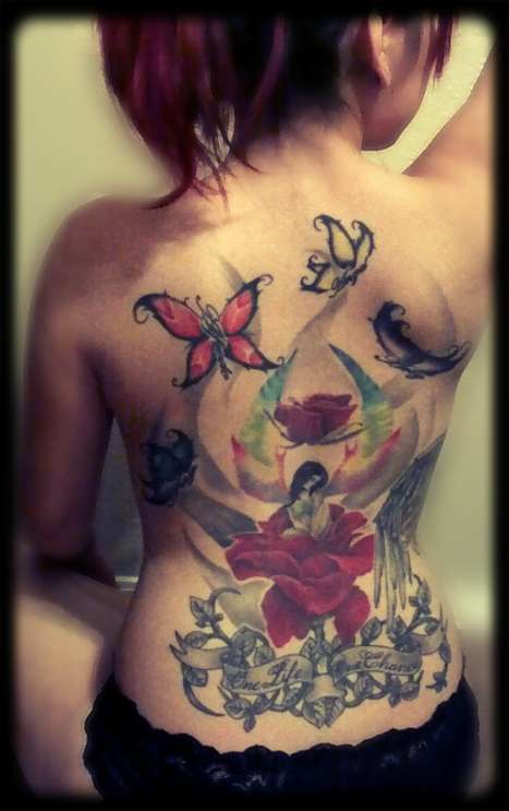 my back tattoo