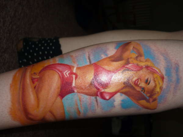 my pin up tattoo