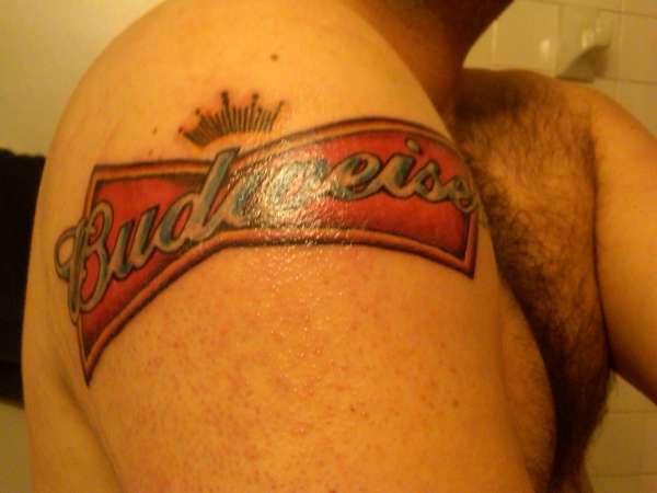 Budweiser tattoo