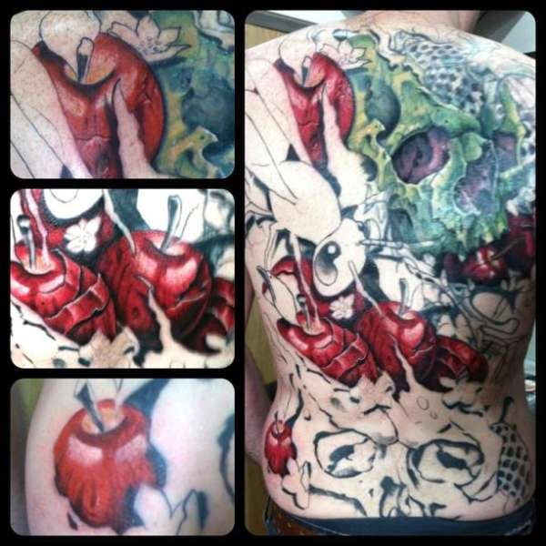 Coverup Session 3 tattoo