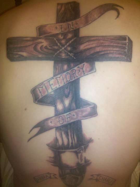 Cross tattoo