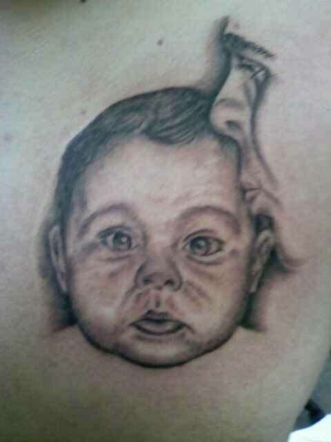 Daughter and I tattoo