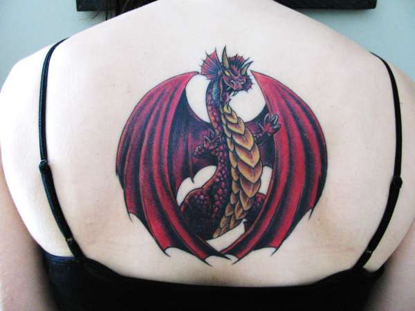 Dragon - Upper Back tattoo