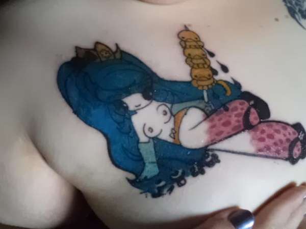 My amazing Cinderalla tattoo