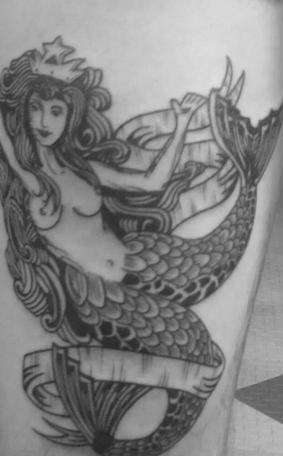 Starbucks Mermaid tattoo