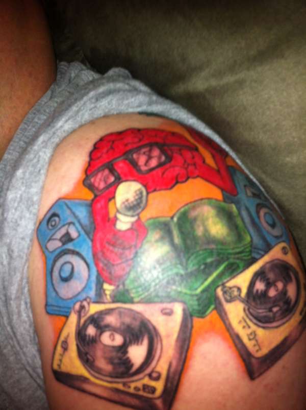 The DJ tattoo