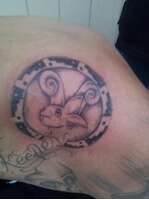 aztec year sing tattoo