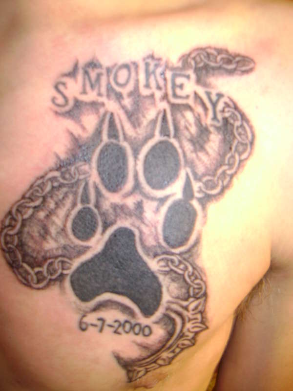 dog memorial tattoo dog memorial tattoo