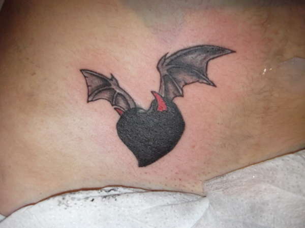heart cover tattoo